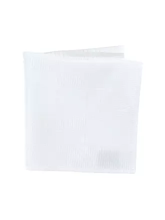 SANDER | Serviette Lexie Damast 45x45cm Weiss | 